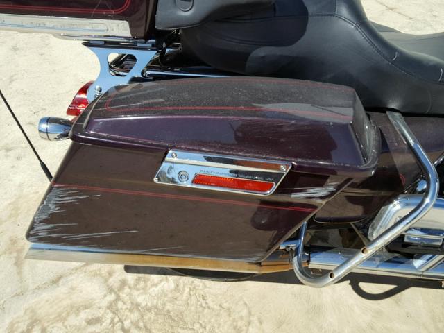 1HD1FCW355Y631503 - 2005 HARLEY-DAVIDSON FLHTCUI BURGUNDY photo 9