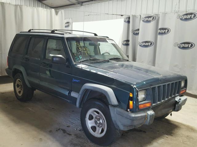 1J4FT68S0VL604075 - 1997 JEEP CHEROKEE S GREEN photo 1