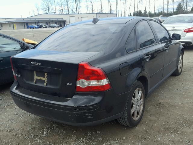 YV1MS390772268620 - 2007 VOLVO S40 2.4I BLACK photo 4