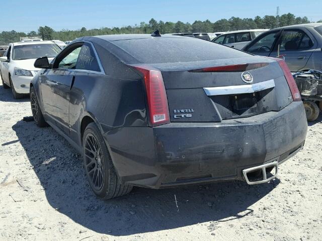 1G6DK1ED6B0160614 - 2011 CADILLAC CTS PERFOR BLACK photo 3