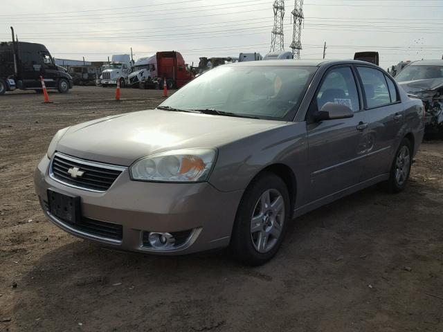 1G1ZT57N77F119936 - 2007 CHEVROLET MALIBU LT TAN photo 2