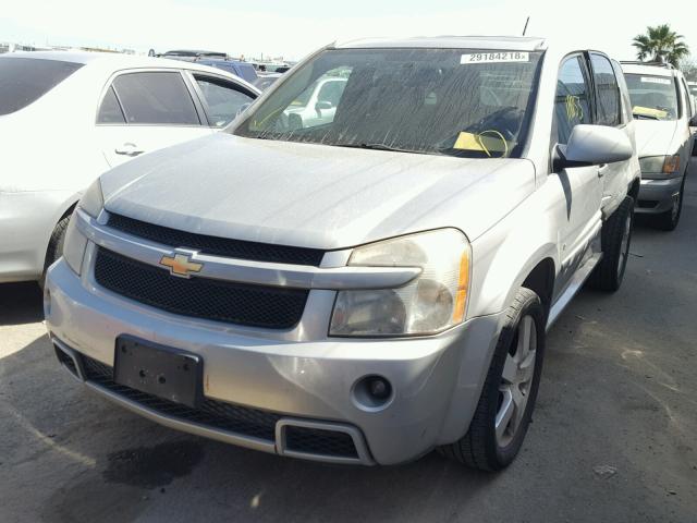 2CNDL937386050623 - 2008 CHEVROLET EQUINOX SP SILVER photo 2