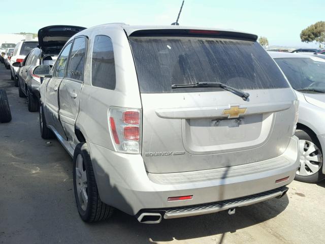 2CNDL937386050623 - 2008 CHEVROLET EQUINOX SP SILVER photo 3