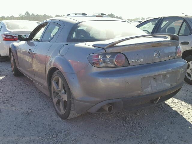 JM1FE173440120536 - 2004 MAZDA RX8 CHARCOAL photo 3