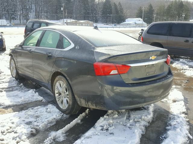 1G1125S39EU134856 - 2014 CHEVROLET IMPALA LT GRAY photo 3