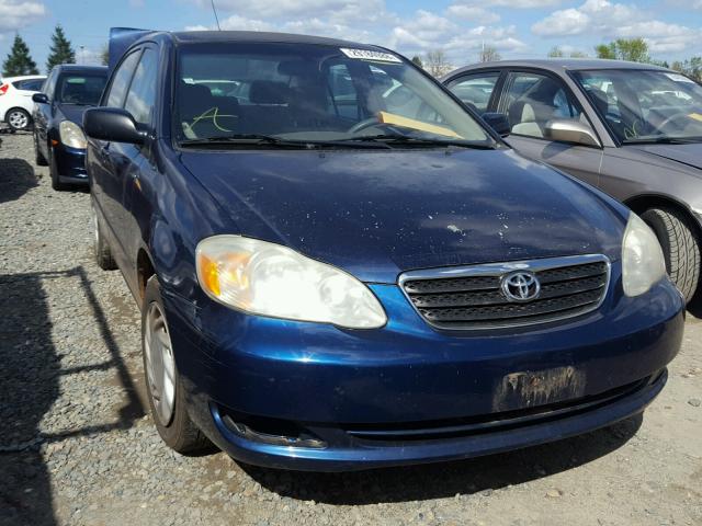 1NXBR32E95Z367404 - 2005 TOYOTA COROLLA CE BLUE photo 1