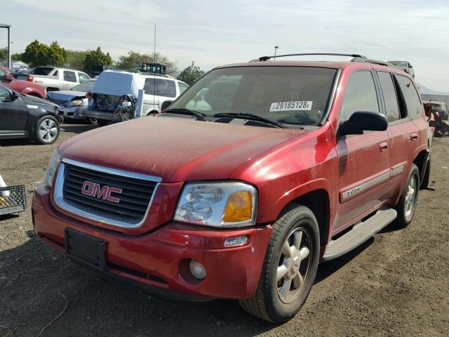 1GKDS13S632284455 - 2003 GMC ENVOY RED photo 2