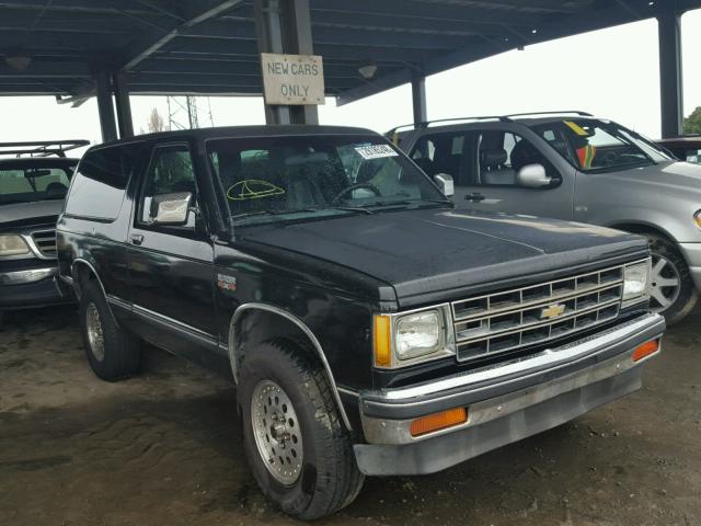 1G8CT18R1G8159936 - 1986 CHEVROLET BLAZER S10 BLACK photo 1