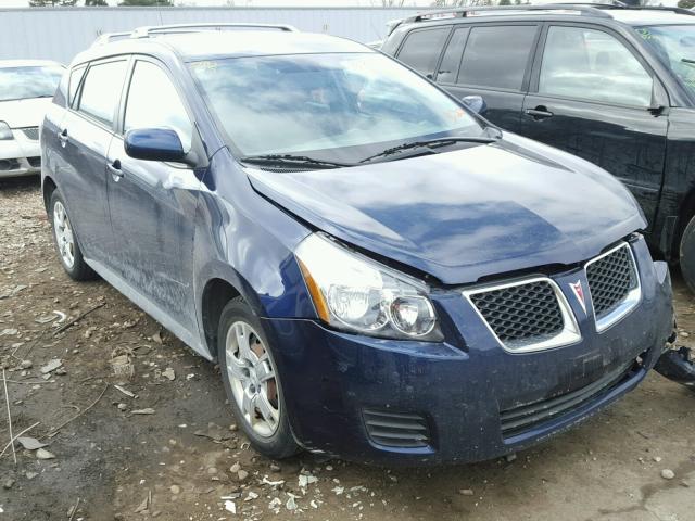 5Y2SM67049Z405423 - 2009 PONTIAC VIBE BLUE photo 1