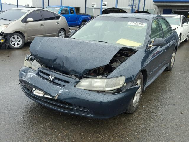 JHMCG655X1C004815 - 2001 HONDA ACCORD LX GREEN photo 2