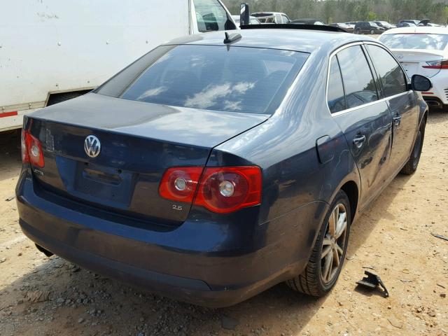 3VWSF81K96M660434 - 2006 VOLKSWAGEN JETTA 2.5 BLUE photo 4