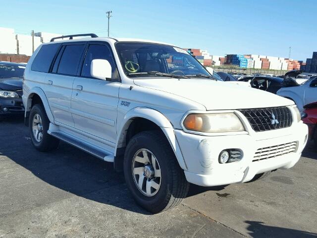 JA4LS41R12J039277 - 2002 MITSUBISHI MONTERO SP WHITE photo 1