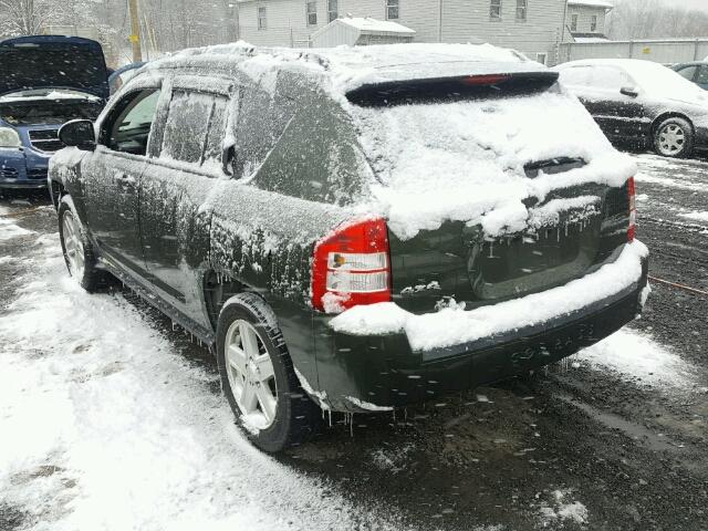 1J8FF47W27D385907 - 2007 JEEP COMPASS GREEN photo 3