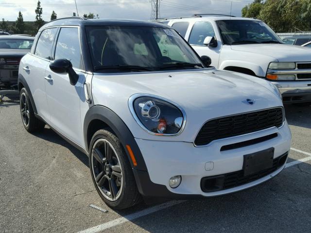 WMWZC3C55DWP23219 - 2013 MINI COOPER S C WHITE photo 1