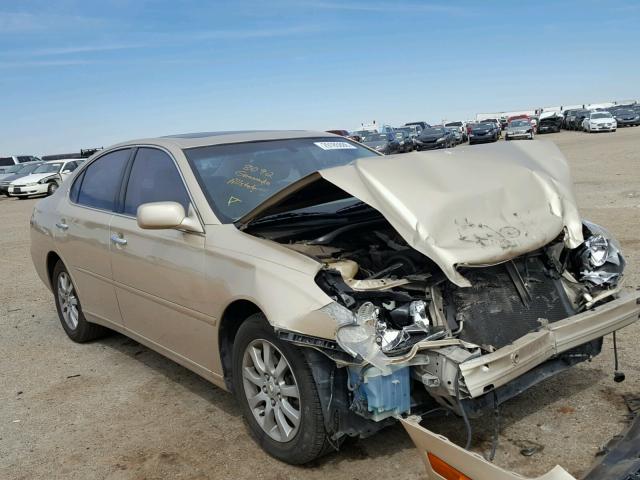 JTHBA30G040010214 - 2004 LEXUS ES 330 GOLD photo 1