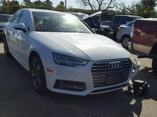 WAULMAF48JN001920 - 2018 AUDI A4 ULTRA P WHITE photo 1