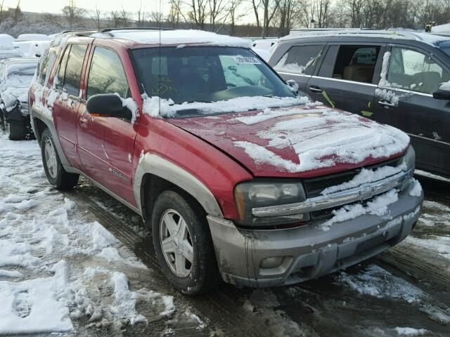 1GNDT13S732159738 - 2003 CHEVROLET TRAILBLAZE MAROON photo 1