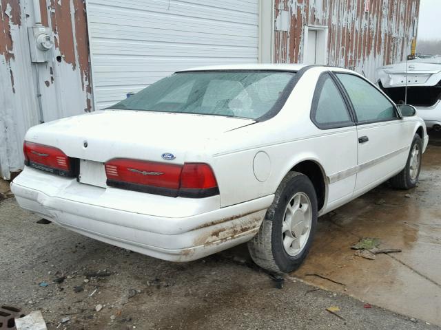 1FAPP6242PH204619 - 1993 FORD THUNDERBIR WHITE photo 4