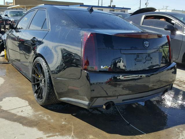 1G6DN57P590141746 - 2009 CADILLAC CTS-V BLACK photo 3