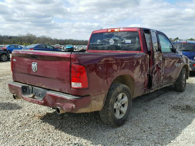 1C6RR6FT8GS415512 - 2016 RAM 1500 ST MAROON photo 4