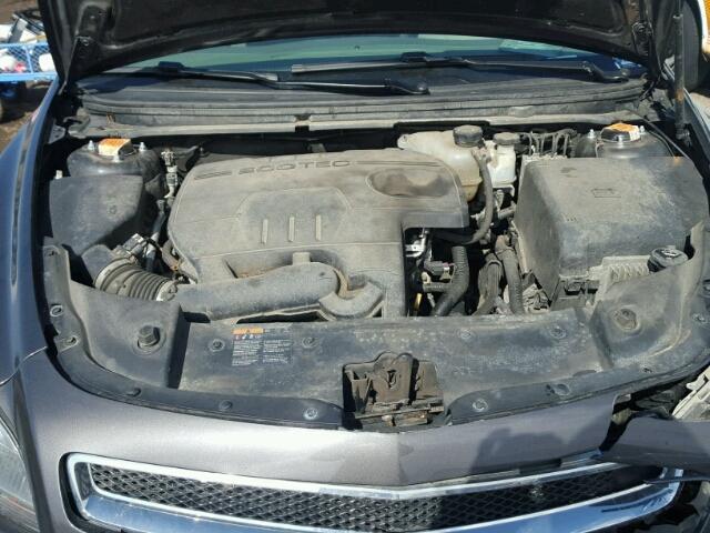 1G1ZB5E12BF325824 - 2011 CHEVROLET MALIBU LS გრაფიტი ფოტო 7