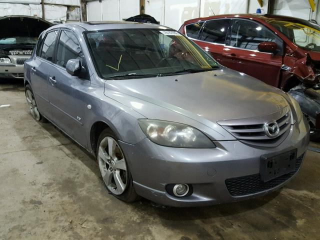 JM1BK344361530970 - 2006 MAZDA 3 HATCHBAC SILVER photo 1