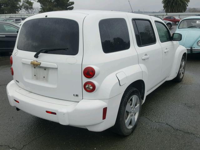 3GNDA13D68S585990 - 2008 CHEVROLET HHR LS 白色 照片 4