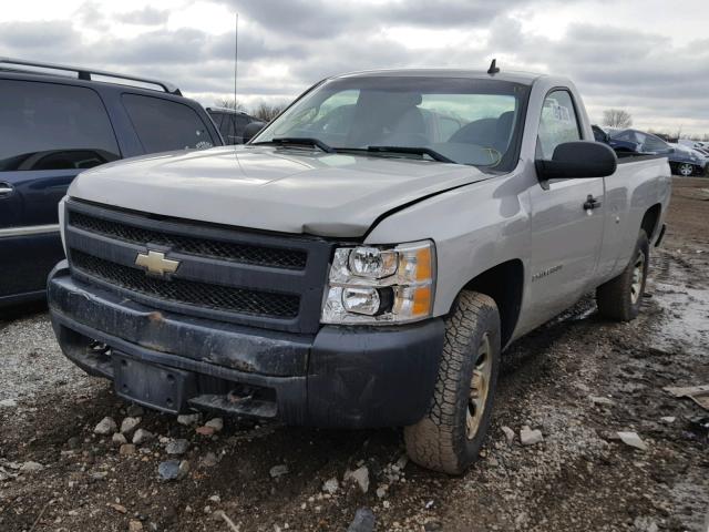 1GCEK14C67Z649513 - 2007 CHEVROLET SILVERADO BEIGE photo 2