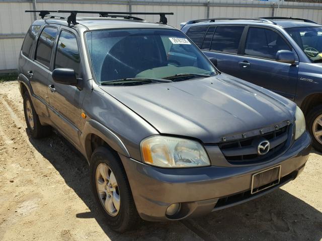 4F2YZ04144KM33407 - 2004 MAZDA TRIBUTE LX GRAY photo 1