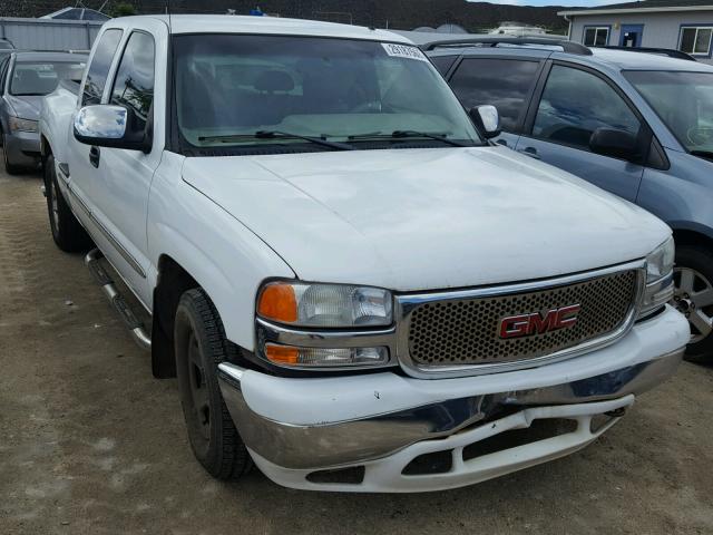 1GTEC19V42Z237011 - 2002 GMC NEW SIERRA WHITE photo 1