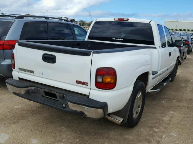 1GTEC19V42Z237011 - 2002 GMC NEW SIERRA WHITE photo 4