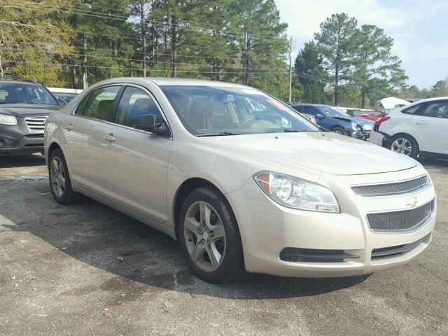 1G1ZB5EB6AF115928 - 2010 CHEVROLET MALIBU LS ოქროსფერი ფოტო 1