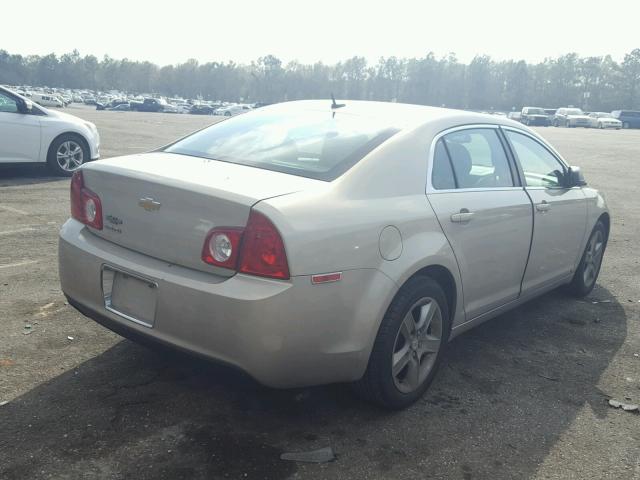 1G1ZB5EB6AF115928 - 2010 CHEVROLET MALIBU LS ოქროსფერი ფოტო 4