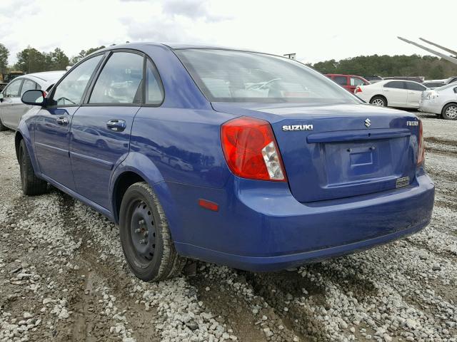 KL5JD56Z47K636338 - 2007 SUZUKI FORENZA BA BLUE photo 3