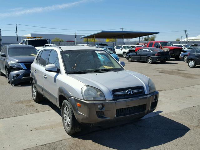 KM8JN12DX6U381686 - 2006 HYUNDAI TUCSON GLS SILVER photo 1