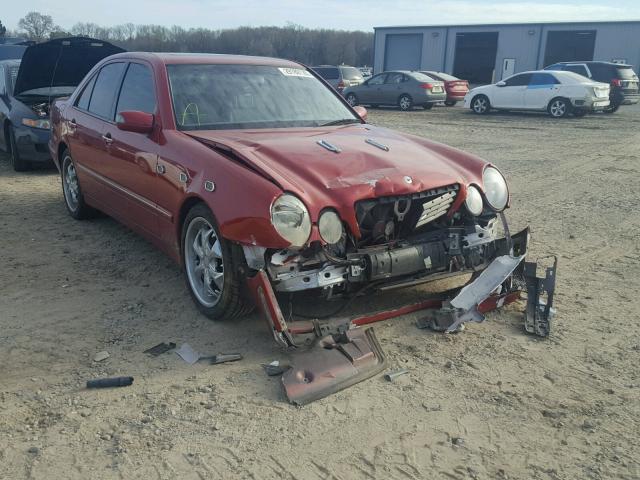 WDBJF70J02B478168 - 2002 MERCEDES-BENZ E 430 RED photo 1