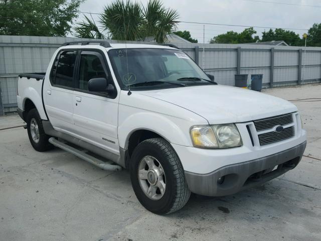 1FMZU77E01UC96861 - 2001 FORD EXPLORER S WHITE photo 1