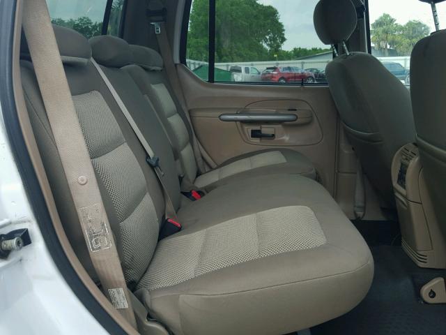 1FMZU77E01UC96861 - 2001 FORD EXPLORER S WHITE photo 6