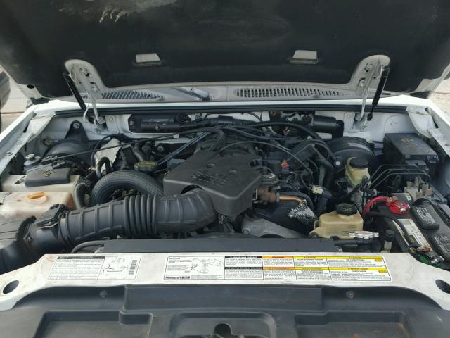 1FMZU77E01UC96861 - 2001 FORD EXPLORER S WHITE photo 7