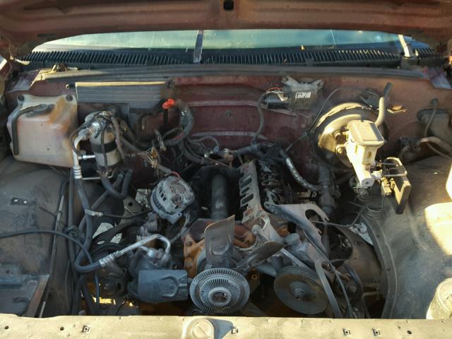 1GTEC14Z4PE559897 - 1993 GMC SIERRA C15 BURGUNDY photo 7