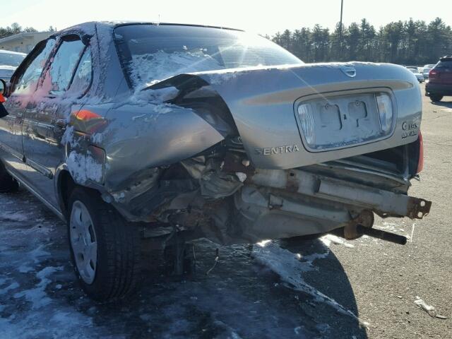 3N1CB51D14L461676 - 2004 NISSAN SENTRA 1.8 GRAY photo 9