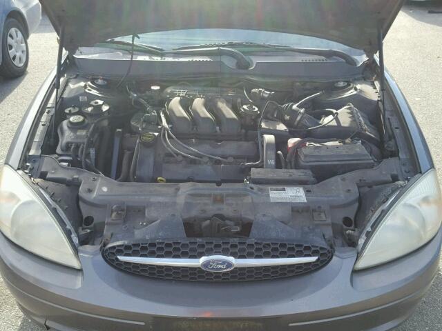 1FAHP56S32A246323 - 2002 FORD TAURUS SEL GRAY photo 7