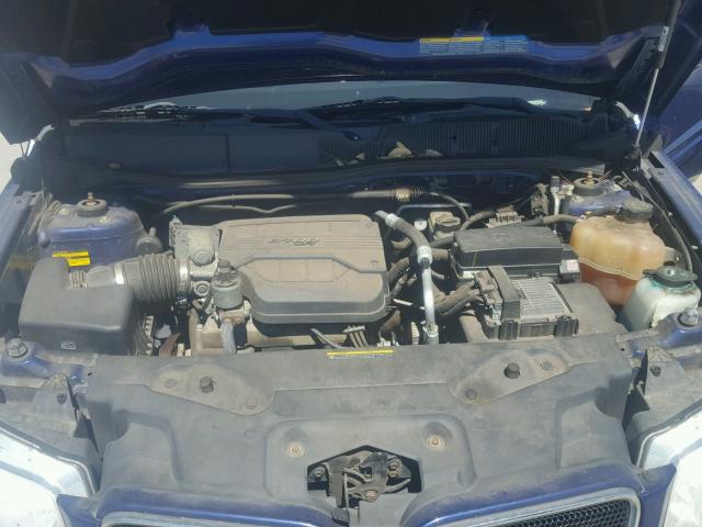 2CKDL73F366051857 - 2006 PONTIAC TORRENT BLUE photo 7