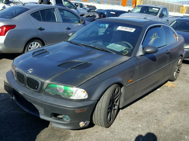 WBABN53471JU33880 - 2001 BMW 330 CI BLACK photo 2