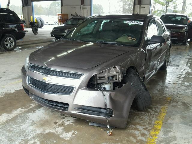 1G1ZB5EB8AF123545 - 2010 CHEVROLET MALIBU LS 灰色 照片 2