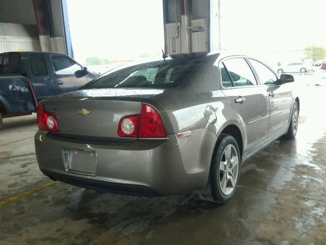 1G1ZB5EB8AF123545 - 2010 CHEVROLET MALIBU LS 灰色 照片 4