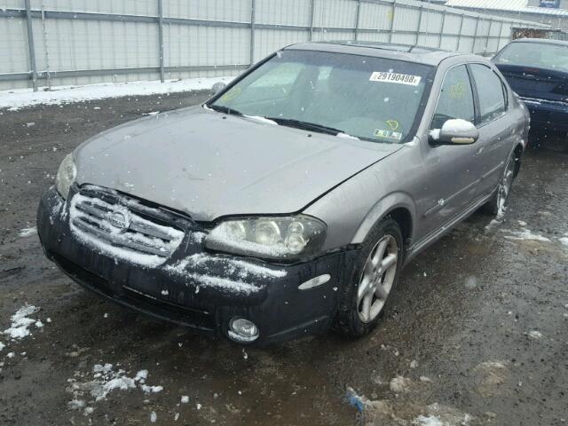 JN1DA31D43T501223 - 2003 NISSAN MAXIMA GLE SILVER photo 2