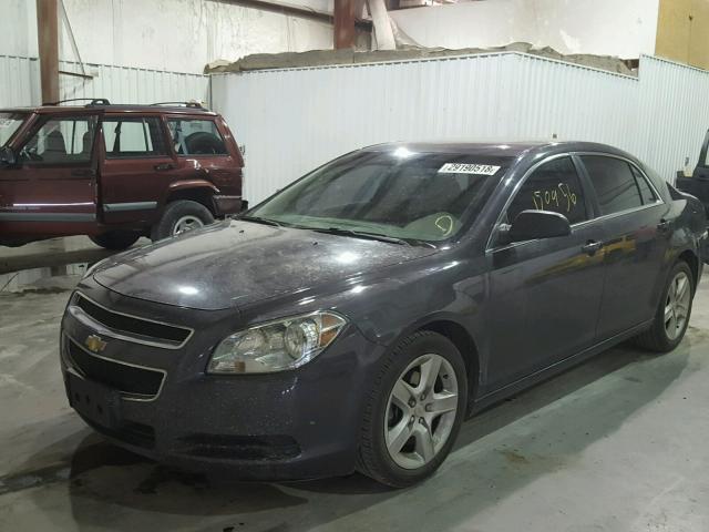 1G1ZA5EUXBF145116 - 2011 CHEVROLET MALIBU LS 灰色 照片 2