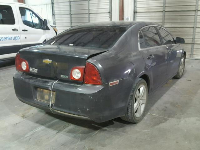 1G1ZA5EUXBF145116 - 2011 CHEVROLET MALIBU LS 灰色 照片 4