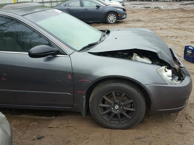 1N4AL11D26C217405 - 2006 NISSAN ALTIMA S GRAY photo 9